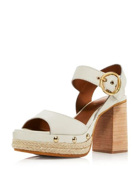 chloe high heel sandals|chloe espadrilles flat.